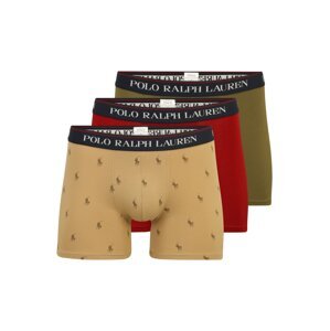 Polo Ralph Lauren Boxerky  červená / olivová / piesková