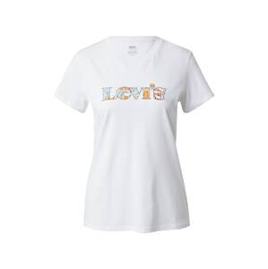 LEVI'S ® Tričko 'The Perfect Tee'  svetlomodrá / oranžová / biela