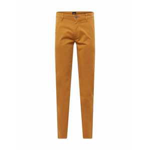 BOSS Orange Chino nohavice  koňaková