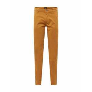 BOSS Orange Chino nohavice  koňaková