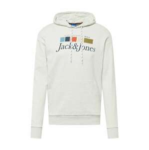 JACK & JONES Mikina 'Clay'  zmiešané farby / sivá melírovaná