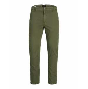 JACK & JONES Chino nohavice 'Marco Fred'  olivová