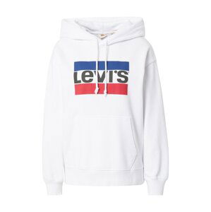 LEVI'S Mikina 'GRAPHIC STANDARD HOODIE NEUTRALS'  kráľovská modrá / červená / čierna / biela