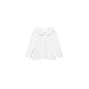 MANGO KIDS Bluse 'BONET'  šedobiela