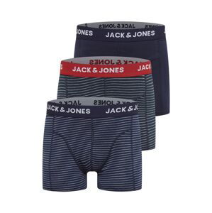 JACK & JONES Boxerky 'Peter'  námornícka modrá / červená / biela