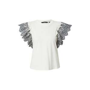 VERO MODA Top 'RACHEL'  čierna / biela