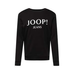 JOOP! Jeans Mikina 'Alfred'  čierna / biela