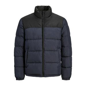 JACK & JONES Prechodná bunda 'Paul'  námornícka modrá / čierna