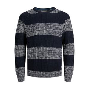 JACK & JONES Sveter  biela / modrá