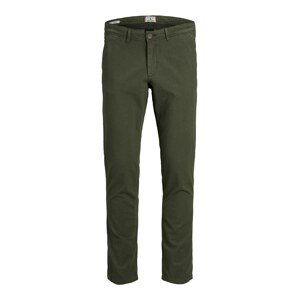 JACK & JONES Chino nohavice 'Marco'  kaki