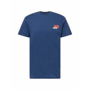 Trendyol T-Shirt  indigo / biela / oranžová