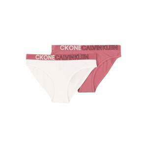 Calvin Klein Underwear Nohavičky  biela / rosé / čierna