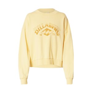 BILLABONG Sweatshirt  svetložltá / tmavožltá