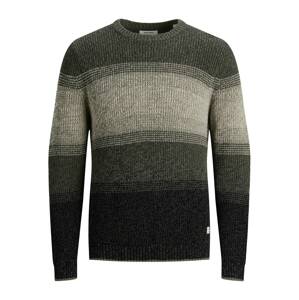 JACK & JONES Pullover  tmavozelená