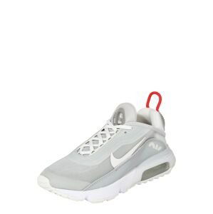 Nike Sportswear Nízke tenisky  sivá / svetlosivá / červená / biela