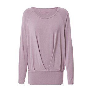 CURARE Yogawear Funkčné tričko  pastelovo fialová / červeno-fialová