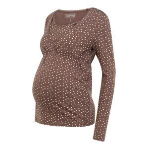 Esprit Maternity Schlafshirt  biela / tmavošedá