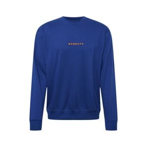 Mennace Sweatshirt  kráľovská modrá / oranžová / biela