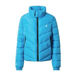 Superdry Prechodná bunda  tyrkysová / biela