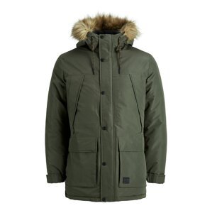 Jack & Jones Plus Zimná parka 'Super'  kaki