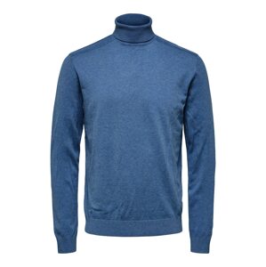 SELECTED HOMME Pullover 'Berg'  dymovo modrá