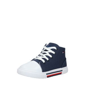 TOMMY HILFIGER Tenisky  modrá / biela