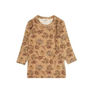 Lil ' Atelier Kids Shirt  'GAYA'  svetlohnedá / zmiešané farby