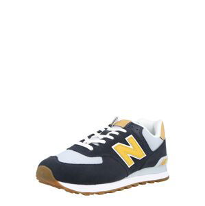 new balance Nízke tenisky '574'  antracitová / žltá / biela