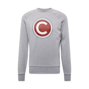 Colmar Sweatshirt  svetlosivá / červená