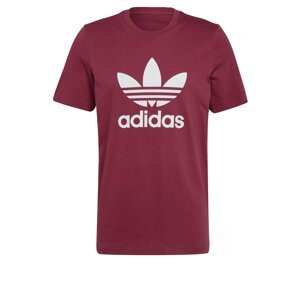 ADIDAS ORIGINALS Tričko  bordová / biela