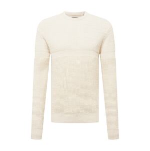 Only & Sons Sveter 'ONSSTRUCTURE LIFE CREW KNIT'  béžová