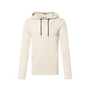 JACK & JONES Sveter  krémová / čierna