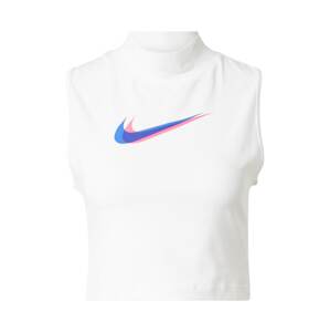 Nike Sportswear Top  modrá / ružová / biela