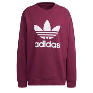 ADIDAS ORIGINALS Mikina  biela / tmavočervená