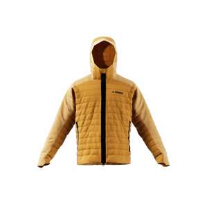 ADIDAS PERFORMANCE Jacke  kapučíno / oranžová / čierna