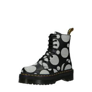 Dr. Martens Šnurovacie čižmy 'Jadon'  čierna / biela