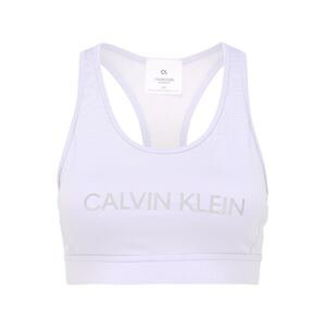 Calvin Klein Performance Športová podprsenka  pastelovo fialová / krémová / sivá