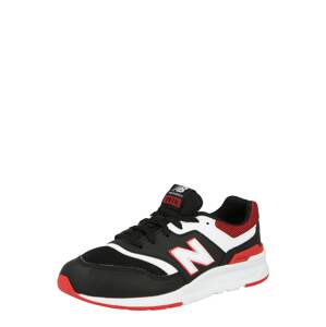 new balance Tenisky  čierna / biela / ohnivo červená