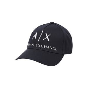 ARMANI EXCHANGE Čiapka  námornícka modrá / biela