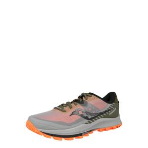 saucony Bežecká obuv 'Peregrine 10'  kaki / svetlosivá / oranžová / čierna