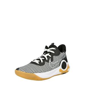 NIKE Športová obuv 'KD Trey 5 IX'  čierna / biela / sivá