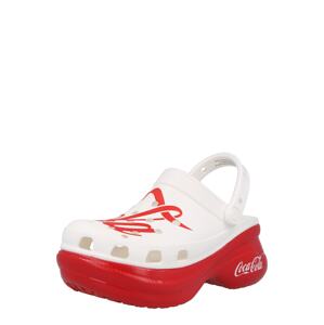 Crocs Dreváky 'BAE Cola'  biela / červená