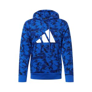 ADIDAS PERFORMANCE Športová mikina  biela / námornícka modrá / tmavomodrá / kráľovská modrá