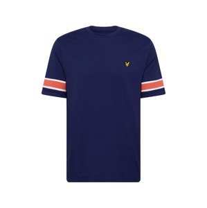 Lyle & Scott T-Shirt  námornícka modrá / biela / koralová / zlatá žltá