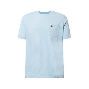 Lyle & Scott Tričko  svetlomodrá / zlatá žltá / čierna