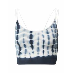 BDG Urban Outfitters Top  tmavomodrá / biela