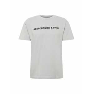 Abercrombie & Fitch Shirt  sivá / čierna