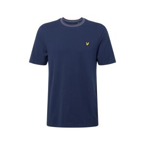 Lyle & Scott Tričko  námornícka modrá / biela / žltá / červená