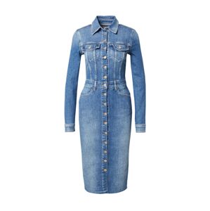 GUESS Košeľové šaty 'LOLA'  modrá denim