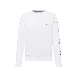 TOMMY HILFIGER Sweatshirt  šedobiela / tmavomodrá / červená